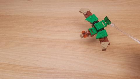 Micro LEGO brick bird, sea turtle trimple transformer mech - Birtler
 6 - transformation,transformer,LEGO transformer