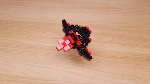 Micro LEGO brick fighterjet transformer mech - RedDot
 2 - transformation,transformer,LEGO transformer