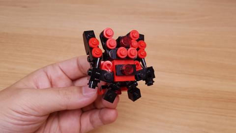 Micro LEGO brick fighterjet transformer mech - RedDot
 1 - transformation,transformer,LEGO transformer