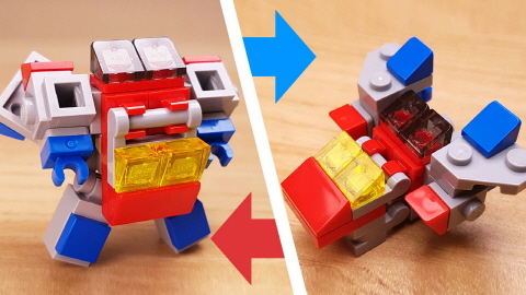 Fighter Jet Transformer Robot (similar with Starscream)
 5 - transformation,transformer,LEGO transformer