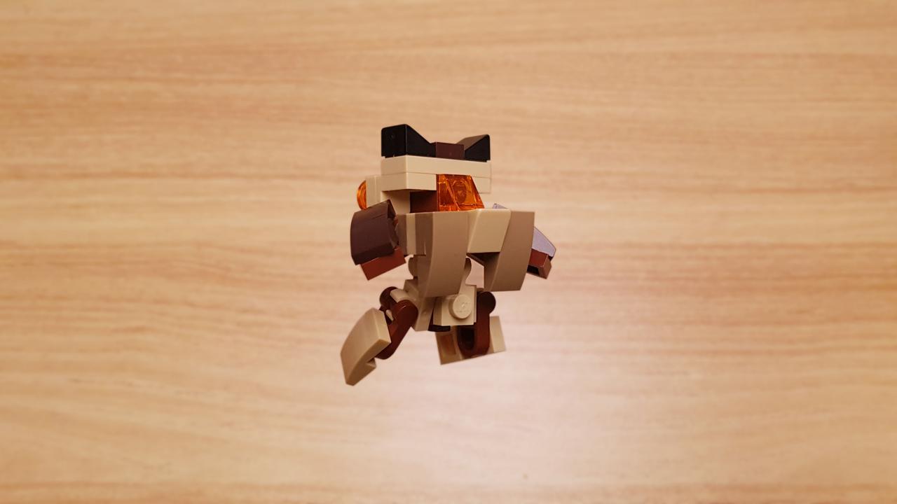 Micro LEGO brick Owl transformer mech -  BabyOwl #LEGO #MOC #transformers
 2 - transformation,transformer,LEGO transformer