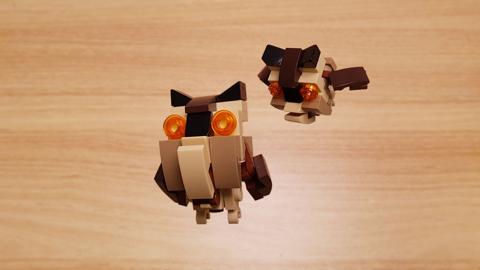 Micro LEGO brick Owl transformer mech -  BabyOwl #LEGO #MOC #transformers
 2 - transformation,transformer,LEGO transformer