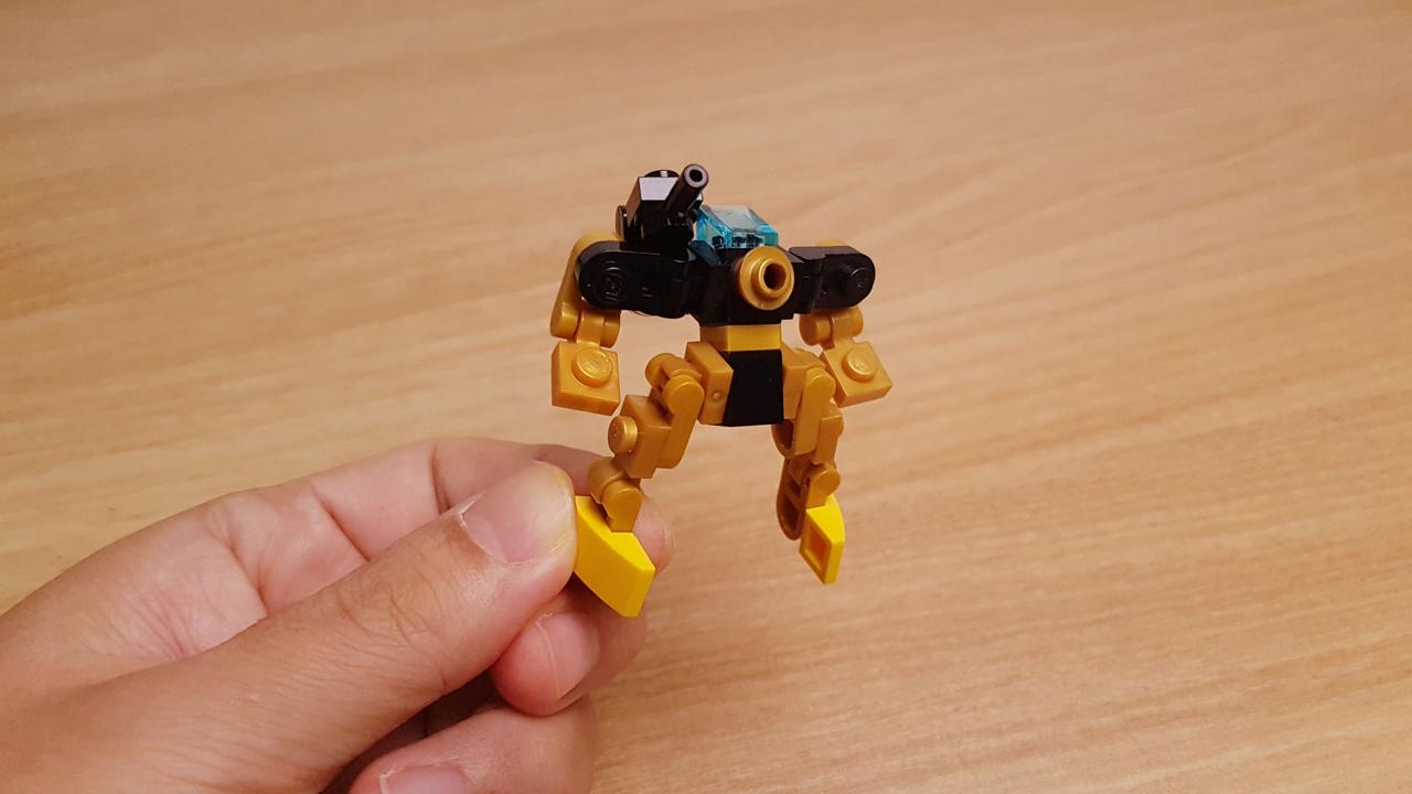 Micro LEGO brick golden axe transformer mech - Golden Axe #LEGO #MOC #transformers
 4 - transformation,transformer,LEGO transformer
