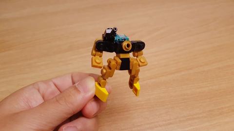 Micro LEGO brick golden axe transformer mech - Golden Axe #LEGO #MOC #transformers
 3 - transformation,transformer,LEGO transformer