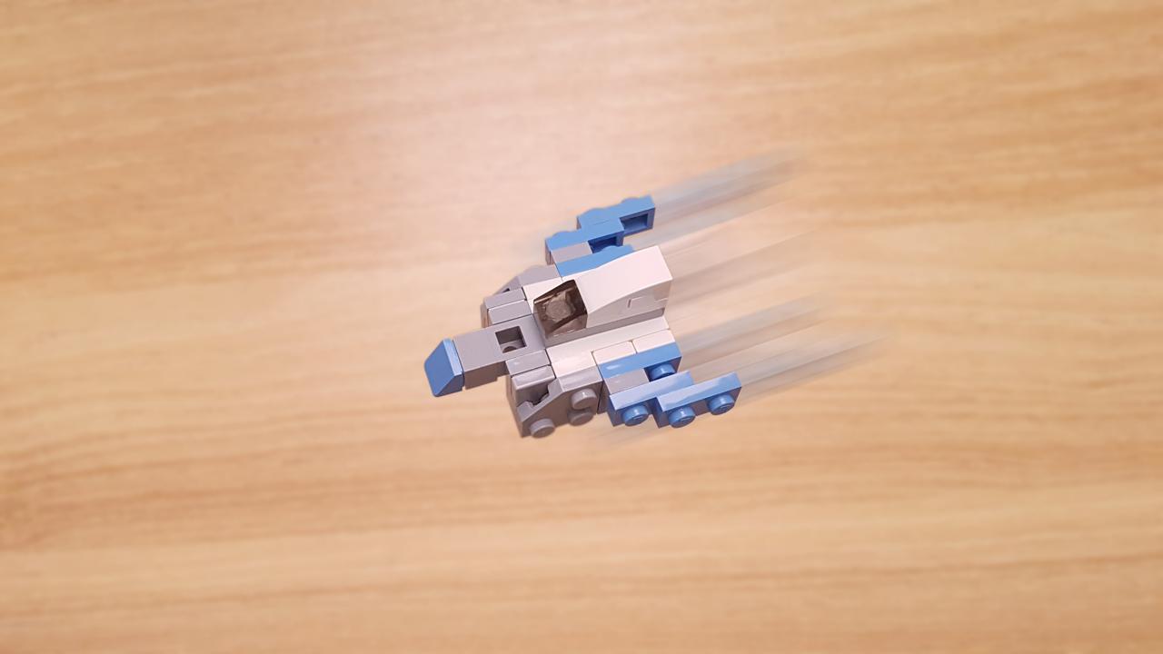 Mini LEGO brick EasyBuild transformer robot Blue Sky! #LEGO #MOC #レゴ #レゴ変形ロボ #レゴ作り方 #레고변신로봇
 2 - transformation,transformer,LEGO transformer