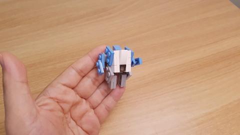 Mini LEGO brick EasyBuild transformer robot Blue Sky! #LEGO #MOC #レゴ #レゴ変形ロボ #レゴ作り方 #레고변신로봇
 2 - transformation,transformer,LEGO transformer
