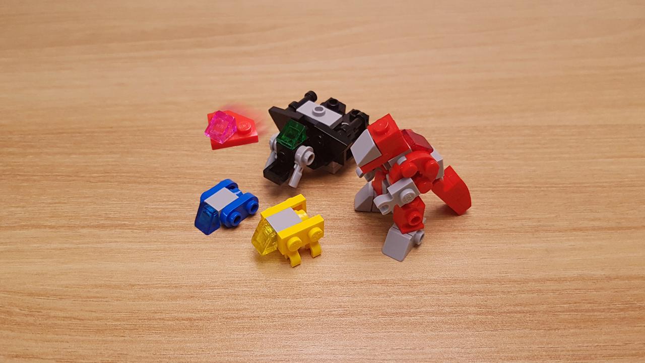 Mini LEGO brick EasyBuild transformer robot TeraForce V mini! #LEGO #MOC #レゴ #レゴ変形ロボ #レゴ作り方 #레고변신로봇
 2 - transformation,transformer,LEGO transformer