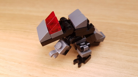 Micro sized T-Rex(Tyrannosaurus) (similar with Godzilla)
 6 - transformation,transformer,LEGO transformer