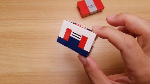 Mini LEGO brick Briefcase Suit robot Herobox NO.2! #LEGO #MOC #hero
 1 - transformation,transformer,LEGO transformer