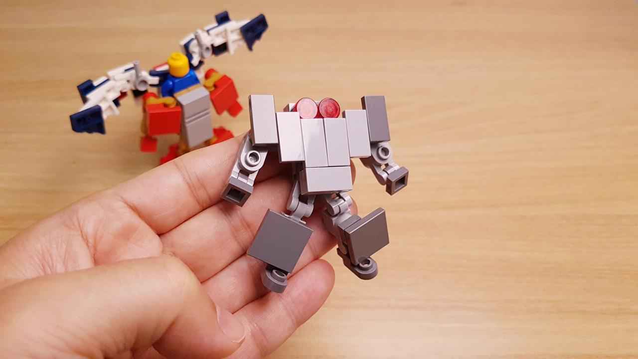 Mini LEGO brick hero bag robot UltraBag! #LEGO #MOC #レゴ #レゴ変形ロボ #レゴ作り方 #레고변신로봇
 2 - transformation,transformer,LEGO transformer