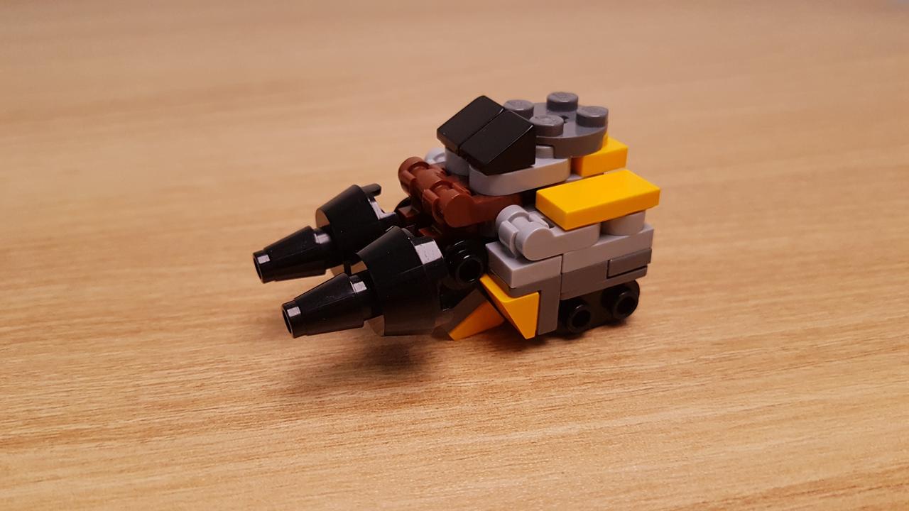 Mini LEGO brick drill tank robot Vrron! #LEGO #MOC #レゴ #レゴ変形ロボ #レゴ作り方 #레고변신로봇
 4 - transformation,transformer,LEGO transformer