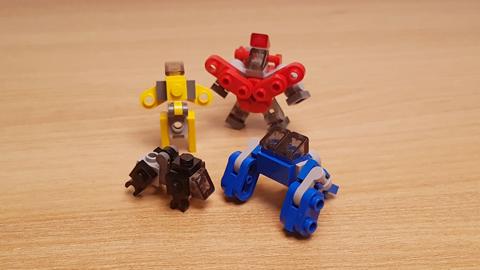 Mini LEGO brick combiner robot the mighty Titan Hunter! #LEGO #MOC #レゴ #レゴ変形ロボ #レゴ作り方 #레고변신로봇
 2 - 