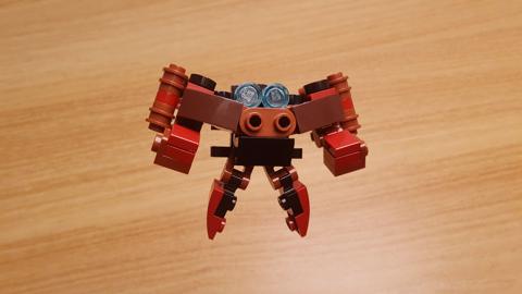 Mini LEGO brick The Fusion Robot of a Spider and a Stag Beetle robot mini Real Nature! #LEGO #MOC #レゴ #レゴ変形ロボ #レゴ作り方 #레고변신로봇
 2 - transformation,transformer,LEGO transformer