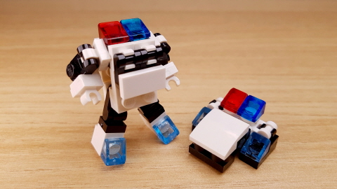 Poice Bros - Combiner Transformer Robot 
 2 - transformation,transformer,LEGO transformer