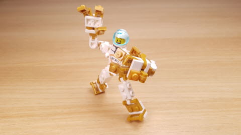 Transformer Robot - Vehicle for mini figure  (Bipedal mech)
 4 - transformation,transformer,LEGO transformer