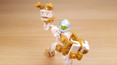 Transformer Robot - Vehicle for mini figure  (Bipedal mech)
 6 - transformation,transformer,LEGO transformer