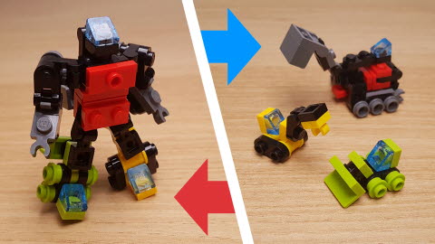 Combiner Transformer Mech - (similar with Devastator)
