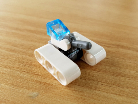 Micro Tank - Single Laser mini tank & Double Cannon mini tank
 2 - transformation,transformer,LEGO transformer