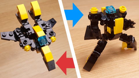 Fighter Jet Transformer Mech (similar with Valkyrie)
