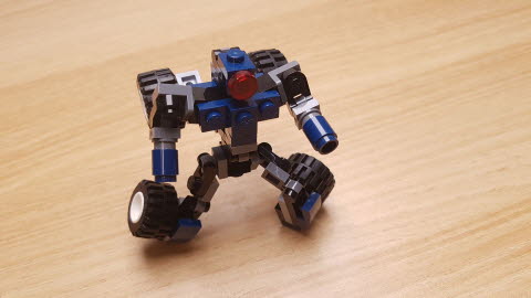 Navy Cannon Transformer Mech
 6 - transformation,transformer,LEGO transformer