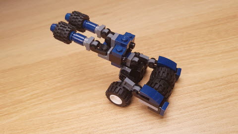 Navy Cannon Transformer Mech
 11 - transformation,transformer,LEGO transformer