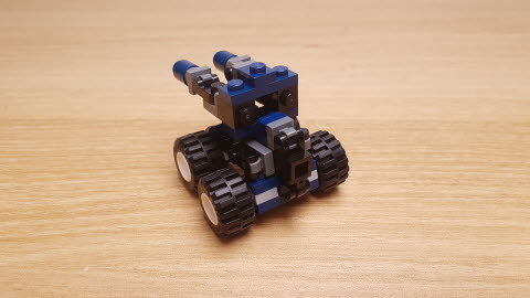 Navy Cannon Transformer Mech
 1 - transformation,transformer,LEGO transformer