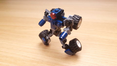 Navy Cannon Transformer Mech
 10 - transformation,transformer,LEGO transformer