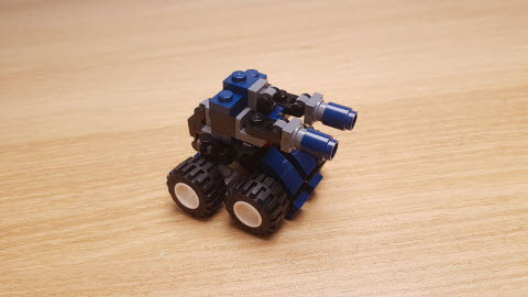 Navy Cannon Transformer Mech
 12 - transformation,transformer,LEGO transformer