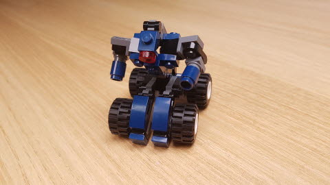 Navy Cannon Transformer Mech
 4 - transformation,transformer,LEGO transformer