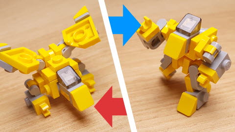 Yellow Eagle - Eagle Transformer Mech
