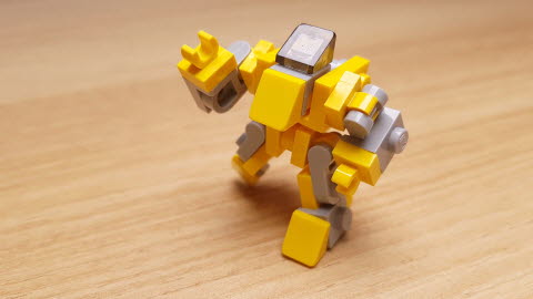 Yellow Eagle - Eagle Transformer Mech
 6 - transformation,transformer,LEGO transformer