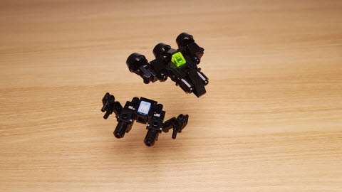 Black Arms - Fighter Jet&Hovercrafet Combiner Robot(transformer mech)
 1 - transformation,transformer,LEGO transformer
