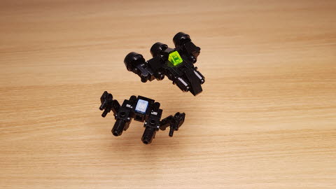 Black Arms - Fighter Jet&Hovercrafet Combiner Robot(transformer mech)
 1 - transformation,transformer,LEGO transformer