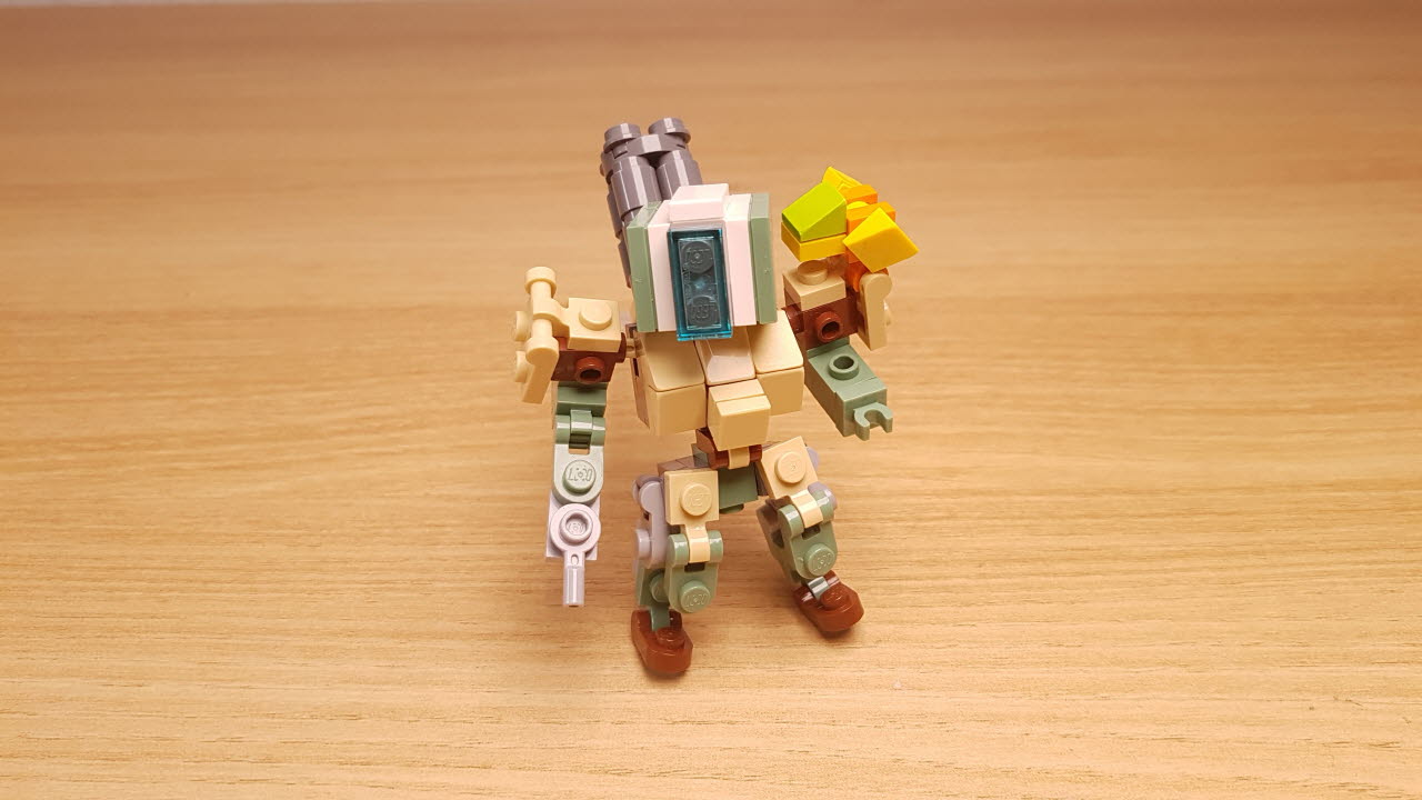 Turret Bot (similar with Overwatch Bastion)
 1 - transformation,transformer,LEGO transformer