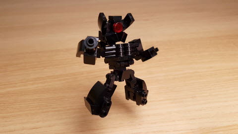 Red one eye (similar with Shockwave)
 2 - transformation,transformer,LEGO transformer