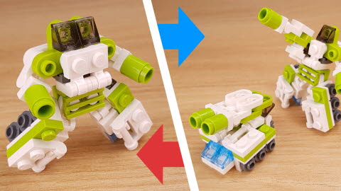 Tank Boy
 8 - transformation,transformer,LEGO transformer