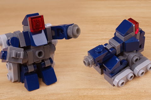 Tank Transformer Mecha (similar to Shockwave) - Shocker
 5 - transformation,transformer,LEGO transformer