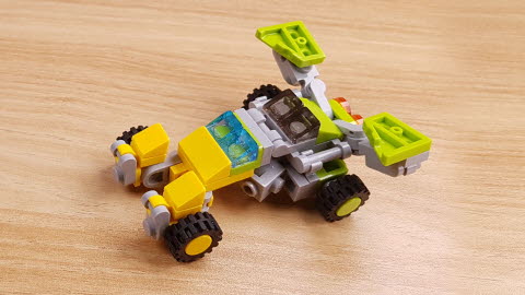 Sports car, fighter jet and robot triple changer transformer mecha (similar to Springer) - Jumper
 6 - transformation,transformer,LEGO transformer