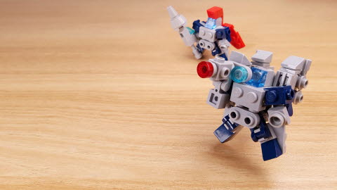 Micro combiner robot (similar to Achilles from LBX) - Micro Knight
 3 - transformation,transformer,LEGO transformer