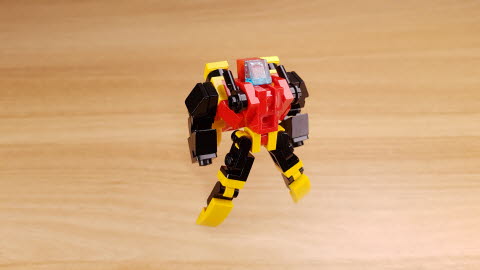 Micro fighter jet transformer robot　- Jet Spear
 2 - transformation,transformer,LEGO transformer