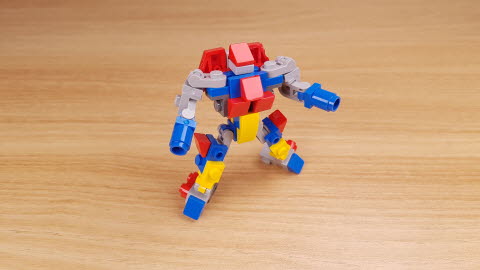 Micro combiner transformer robot　- Combites V
 3 - transformation,transformer,LEGO transformer