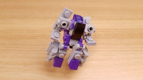 Easy to build fighter jet transformer - Violet Martin (using only 30 easy bricks)
 2 - transformation,transformer,LEGO transformer