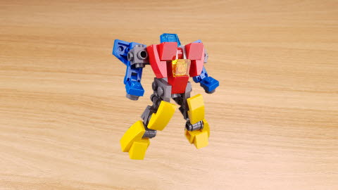 Micro combiner transformer robot　- Zetta robot
 4 - transformation,transformer,LEGO transformer