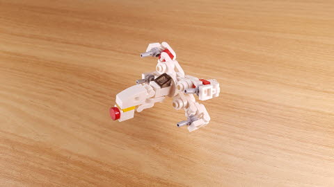 Micro fighter jet transformer robot　- X jet (Similar to X-wing starfighter from Starwars)
 1 - transformation,transformer,LEGO transformer