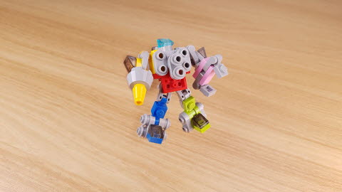 Micro 5 heavy vehicles combiner transformer robot　- Megastator (Similar to Megazord and Devastator)
 3 - transformation,transformer,LEGO transformer