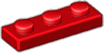 LEGO 3623 Red