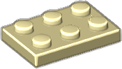 LEGO 3021 Tan