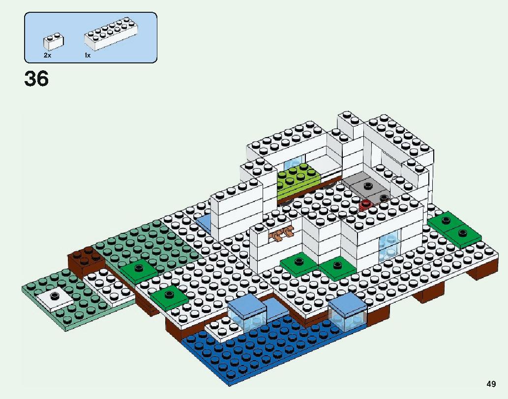 plads Umoderne længde The Polar Igloo 21142 LEGO information LEGO instructions 49 page / Brick  Mecha