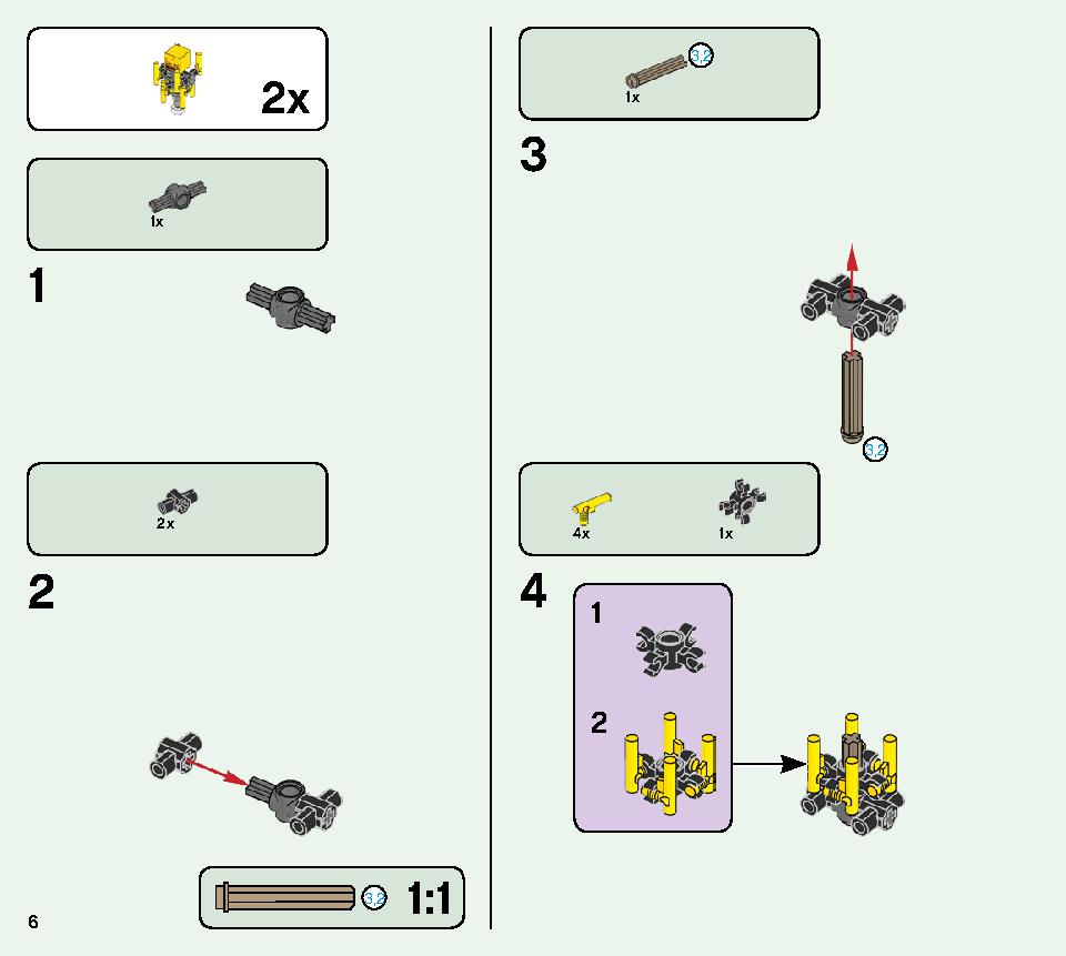 The Blaze Bridge 21154 LEGO information LEGO instructions 7 page Brick Mecha
