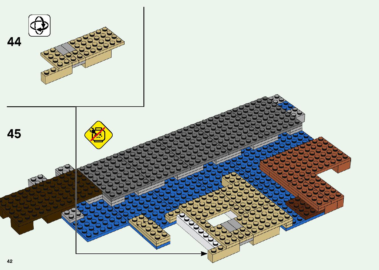 The Creeper Mine 21155 LEGO information LEGO instructions 43 page